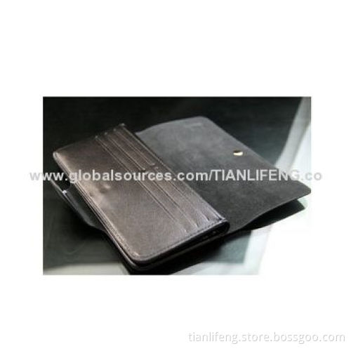 Quilted Leather Wallet for Business Men